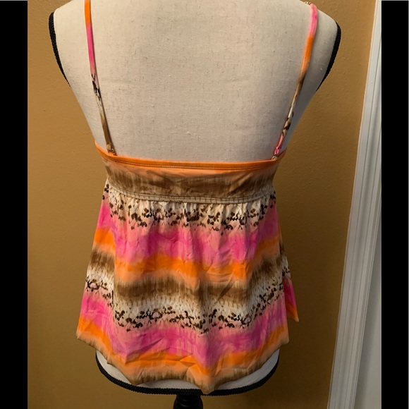 Kenneth Cole 2Pc Bandeau Style Tankini Swimsuit - Picture 8 of 17